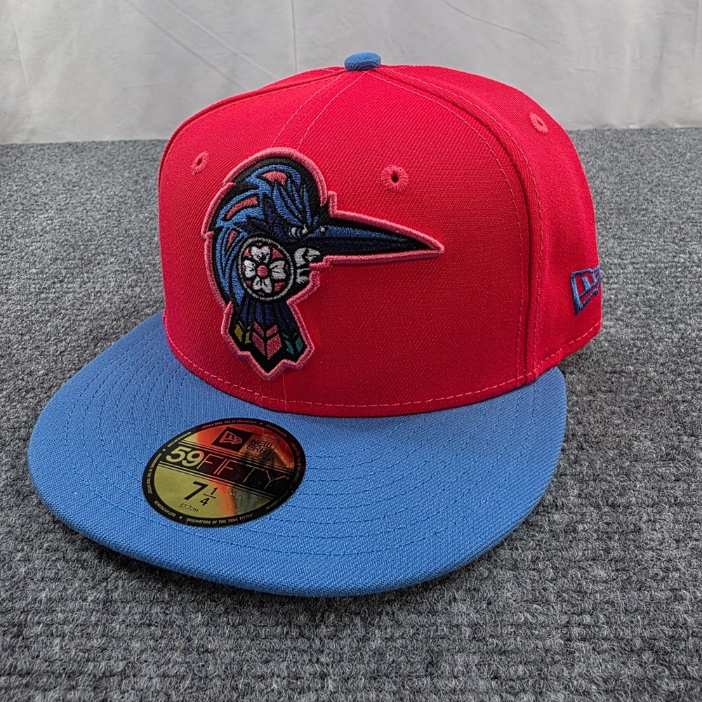 New Era 59FIFTY Fayetteville Woodpeckers MiLB Hat Fitted‎ Cap Size 7 1/4 Astros